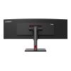 Lenovo ThinkVision P49w-30 - LED-Monitor - gebogen - 124.5 cm (49") - 5120 x 1440 UltraWide Dual QHD @ 60 Hz - IPS - 350 cd / m² - 2000:1 - DisplayHDR 10 - 4 ms - Thunderbolt 4, 2xHDMI, DisplayPort - Lautsprecher - Raven Black