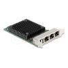 Delock PCI Express x4 Netzwerkkarte 2,5 Gigabit LAN 4 x RJ45 RTL8125