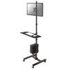 NewStar Mobile Workplace Floor Stand (monitor, keyboard / mouse & PC)