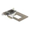 Delock PCI Express 4.0 x4 Karte zu 1 x NVMe M.2 Key M 110 mm oder U.2 Slot