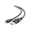 C2G 9.8ft USB to Micro B Cable - USB A to Micro USB Cable - USB 2.0 - M / M - USB-Kabel - USB (M) zu Micro-USB Typ B (M) - 3 m - Schwarz