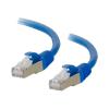 Kabel / Cat6a Shielded Patch 1,5 m Blue