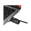 Compulocks Ledge Lock Adapter for MacBook Pro 16" M1, M2 & M3 with Combination Cable Lock - Sicherheitsschlossadapter - mit Kombinationsschloss - für Apple MacBook Pro 16 (M1, M2)