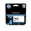 HP 963 - 10.74 ml - Cyan - original - Tintenpatrone - für Officejet 9012, Officejet Pro 90XX
