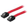 StarTech.com 45 cm einrastendes SATA-Kabel - S-ATA Anschlusskabel - Buchse / Buchse - SATA-Kabel - Serial ATA 150 / 300 / 600 - SATA (R) zu SATA (R) - 46 cm - eingerastet - Rot - für P / N: 10P6G-PCIE-SATA-CARD, 2P6G-PCIE-SATA-CARD, 4P6G-PCIE-SATA-CARD, 6