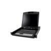 APC LCD Console - KVM-Konsole - 43.2 cm (17") - Rack - einbaufähig - 1280 x 1024 @ 75 Hz - Schwarz - 1U - für P / N: SMX1000CUS, SMX1500RM2UCNCUS, SMX1500RM2UCUS, SMX2KR2UX145, SMX3KR2UNCX145, SMX750CUS