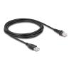 Delock RJ50 zu USB 2.0 Typ-A Barcodescanner Kabel 3 m