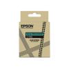 Epson LabelWorks LK-4GBL - Black on Pearlized Green - Rolle (1,2 cm x 9 m) 1 Kassette(n) hängende Box - Bandkassette - für LabelWorks LW-C410, LW-C610