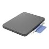 Logitech Rugged Folio - Tastatur und Foliohülle - Apple Smart connector - QWERTZ - Schweiz - Graphite - für Apple 10.9-inch iPad (10. Generation), iPad A16 Wi-Fi, A16 Wi-Fi + Cellular