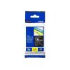 Brother TZe-345 - Selbstklebend - Weiß auf Schwarz - Rolle (1,8 cm x 8 m) 1 Kassette(n) laminiertes Band - für Brother PT-P750, P-Touch Series, P Touch Cube Plus PT-P710, P-Touch Cube Pro PT-P910