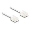 Delock RJ45 Netzwerkkabel Cat.6 UTP Ultra Slim 5 m weiß mit kurzen Steckern