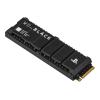 WD Black SN850P WDBBYV0080BNC-WRSN - Für PlayStation 5 - SSD - 8 TB - intern - M.2 2280 - PCIe 4.0 x4 (NVMe) - integrierter Kühlkörper
