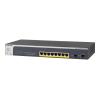 8-Port PoE+ Gigabit Ethernet Smart Managed Switch mit 2 SFP Ports, 190W, GS510TPP
