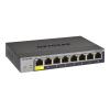 GS108Tv3 8-Port Gigabit Ethernet Smart Managed Pro Switch, Desktop, lüfterlos, Metallgehäuse mit Insight Cloud Aktivierung