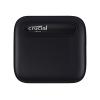 Crucial X6 - SSD - 2 TB - extern (tragbar) - USB 3.1 Gen 2 (USB-C Steckverbinder) - Schwarz
