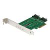M.2 SSD Card 1x PCIe (NVMe) 2x SATA M.2
