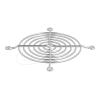Delock Lüftergitter 92 x 92 mm silber