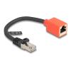 Delock RJ45 Geräteschutz Adapter Cat.6A S / FTP 20 cm (Break Away Adapter)