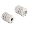Delock - Cable gland (M12) - Grau (Packung mit 10)