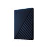 WD My Passport for Mac WDBA2D0020BBL - Festplatte - verschlüsselt - 2 TB - extern (tragbar) - USB 3.2 Gen 1 - 256-Bit-AES - Mitternachtsblau