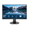 Philips B Line 243B9 - LED-Monitor - 60.5 cm (24") - 1920 x 1080 Full HD (1080p) @ 75 Hz - IPS - 250 cd / m² - 1000:1 - 4 ms - HDMI, VGA, DisplayPort, USB-C - Lautsprecher - Black Texture