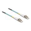 Delock LWL Kabel LC Duplex zu LC Duplex Multimode OM3 100 m