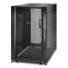 APC NetShelter SX - Schrank Netzwerkschrank - Schwarz - 18U - 48.3 cm (19") - für P / N: SURT48RMXLBP