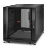 APC NetShelter SX - Schrank Netzwerkschrank - Schwarz - 12U - 48.3 cm (19") - für P / N: SURT48RMXLBP