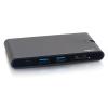 Legrand USB-C All-in-One Travel Dock with 4K HDMI, VGA, Ethernet, USB, SD Card Reader and Power Delivery - Dockingstation - USB-C 3.1 / Thunderbolt 3 - VGA, HDMI - 1GbE