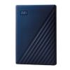 WD My Passport for Mac WDBA2F0050BBL - Festplatte - verschlüsselt - 5 TB - extern (tragbar) - USB 3.2 Gen 1 - 256-Bit-AES - Mitternachtsblau