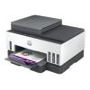 HP Smart Tank 7605 All-in-One - Multifunktionsdrucker - Farbe - Tintenstrahl - wiederbefüllbar - Letter A (216 x 279 mm) / A4 (210 x 297 mm) (Original) - A4 / Legal (Medien) - bis zu 13 Seiten / Min. (Kopieren) - bis zu 15 Seiten / Min. (Drucken) - 250 Bl