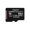64GB micSDXC Canvas Select Plus 100R A1 C10 Three Pack + Single ADP