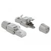 Delock RJ45 Stecker Cat.6 STP werkzeugfrei