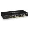 GS308PP 8-Port Gigabit PoE+ unmanaged Switch mit 4 PoE Ports, Desktop Metallgehäuse, lüfterlos, Total PoE  Budget 83W, Erweiterbares