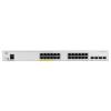 Cisco CAT1000L 28Port fixed managed L2 Switch: - 24x10 / 100 / 1000 Ethernet Ports, no PoE, 4x1G SFP uplinks, - 56Gbps switching Bandwidth, WebUI, USB-A, USB mini-B, - fanless, external Bluetooth dongle plugs into USB port, - Security: 802.1X support, st