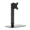 Tripp Lite Single-Display Monitor Stand - Height Adjustable, 17" to 27" Monitors - Befestigungskit - für Monitor - Stahl - Schwarz - Bildschirmgröße: 43.2-68.6 cm (17"-27") - Schreibtisch, Tischmontage