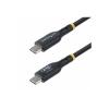 StarTech 3m USB C Charging Cable, USB-IF Certified USB-C Cable, 240W - USB-Kabel - USB-C (M) zu USB-C (M) - USB 2.0 - 48 V - 5 A - 3 m - halogenfrei, passiv, erweiterter Leistungsbereich (EPR), Unterstützung für Power Delivery 3.1 - Schwarz