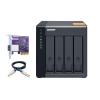 QNAP TL-D400S - Festplatten-Array - 4 Schächte (SATA-600) - SATA 6Gb / s (extern)
