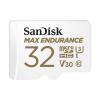 SanDisk Max Endurance - Flash-Speicherkarte (microSDXC-an-SD-Adapter inbegriffen) - 32 GB - Video Class V30 / UHS-I U3 / Class10 - microSDXC UHS-I