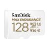 SanDisk Max Endurance - Flash-Speicherkarte (microSDXC-an-SD-Adapter inbegriffen) - 128 GB - Video Class V30 / UHS-I U3 / Class10 - microSDXC UHS-I