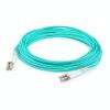 AddOn - Patch-Kabel - LC / PC Multimode (M) zu LC / PC Multimode (M) - 1 m - Glasfaser - Duplex - 50 / 125 Mikrometer - OM3 - Riser - Aquamarin