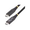 StarTech 1m (3.3ft) USB4 Cable, USB-IF Certified USB-C Cable, 40 Gbps - USB-Kabel - USB-C (M) zu USB-C (M) - USB4 / Thunderbolt 3 / Thunderbolt 4 / DisplayPort 1.4 - 48 V - 5 A - 1 m - halogenfrei, passiv, 4K120Hz Unterstützung, 8K60Hz Unterstützung,