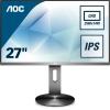 AOC Q2790PQE - LED-Monitor - 68.6 cm (27") - 2560 x 1440 QHD @ 60 Hz - IPS - 350 cd / m² - 1000:1 - 4 ms - 2xHDMI, VGA, DisplayPort - Headset - Titanium Gray