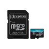 Kingston Canvas Go! Plus - Flash-Speicherkarte (microSDXC-an-SD-Adapter inbegriffen) - 512 GB - A2 / Video Class V30 / UHS-I U3 / Class10 - microSDXC UHS-I
