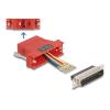 RJ45 Slim Netzwerkkabel Cat.6A U / FTP winkelbar, 0, 5 m, Netzwerk, Funk Netzwerk