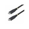 StarTech.com 3m USB-C Charging Cable, 240W, Silicone Jacket w / Braid - USB-Kabel - 24 pin USB-C (M) zu 24 pin USB-C (M) - USB 2.0 - 48 V - 5 A - 3 m - Baureihe mit erweitertem Leistungsbereich (EPR, USB-Stromversorgung (240 W) - Schwarz