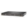 HPE Aruba 6200F 48G Class4 PoE 4SFP+ 370W Switch - Switch - max. Stapelentfernung 10 km - L3 - managed - 48 x 10 / 100 / 1000 (PoE+) + 4 x 1 Gigabit / 10 Gigabit SFP+ (Uplink) - Front und Seite zu Hinterseite - an Rack montierbar - PoE+ (370 W) - BTO