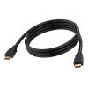 VISION Techconnect - Ultra High Speed - HDMI-Kabel mit Ethernet - HDMI männlich zu HDMI männlich - 2 m - Doppelisolierung - Schwarz - 8K30Hz Unterstützung