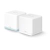 Mercusys Halo H1200G V1 - WLAN-System - (2 Router) - bis zu 260 m² - Netz - Wi-Fi 5 - Dual-Band