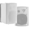 2 x 30W (Programm) - Bluetooth - RS-232 - Bluetooth (kann deaktiviert werden), Miniklinken- und 2-Phono-Eingänge (summiert) - C-Halterungen enthalten - 2-Wege mit Bassreflex - weiß
